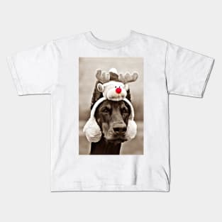 Reindeer Dog Kids T-Shirt